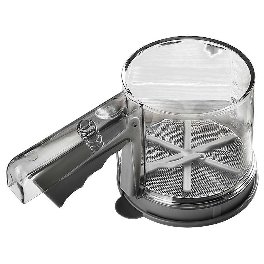 Semi-Automatic Hand Held Flour Sifter for Home Use Baking