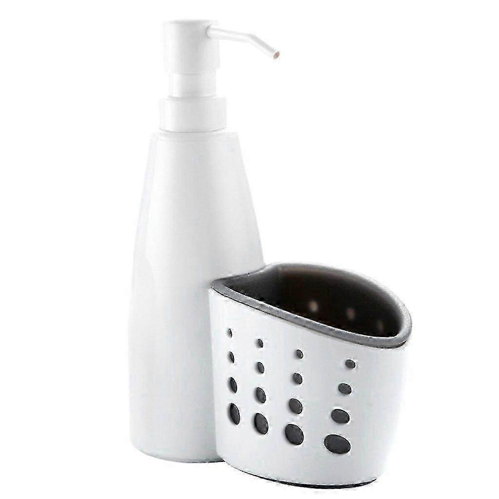 dispenser pump sponge caddy holder soap kitchens 300ml