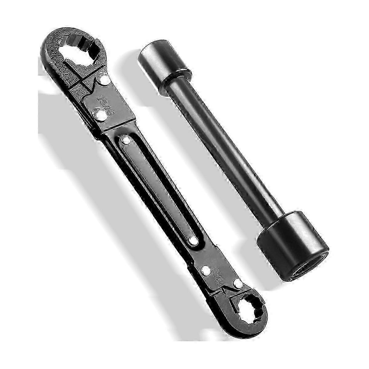 Compact Dual Action Plumbing Wrench