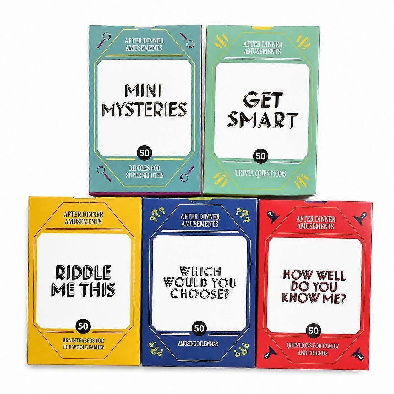 5-in-1 Interactive Conversation Game