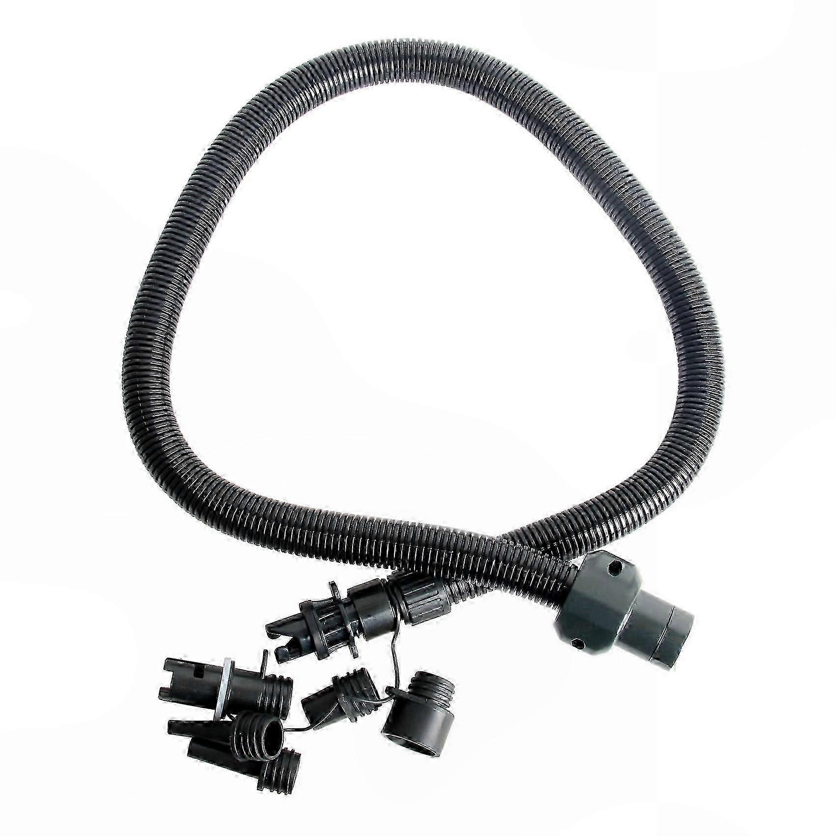 Black Plastic Air Pump Hose 110cm