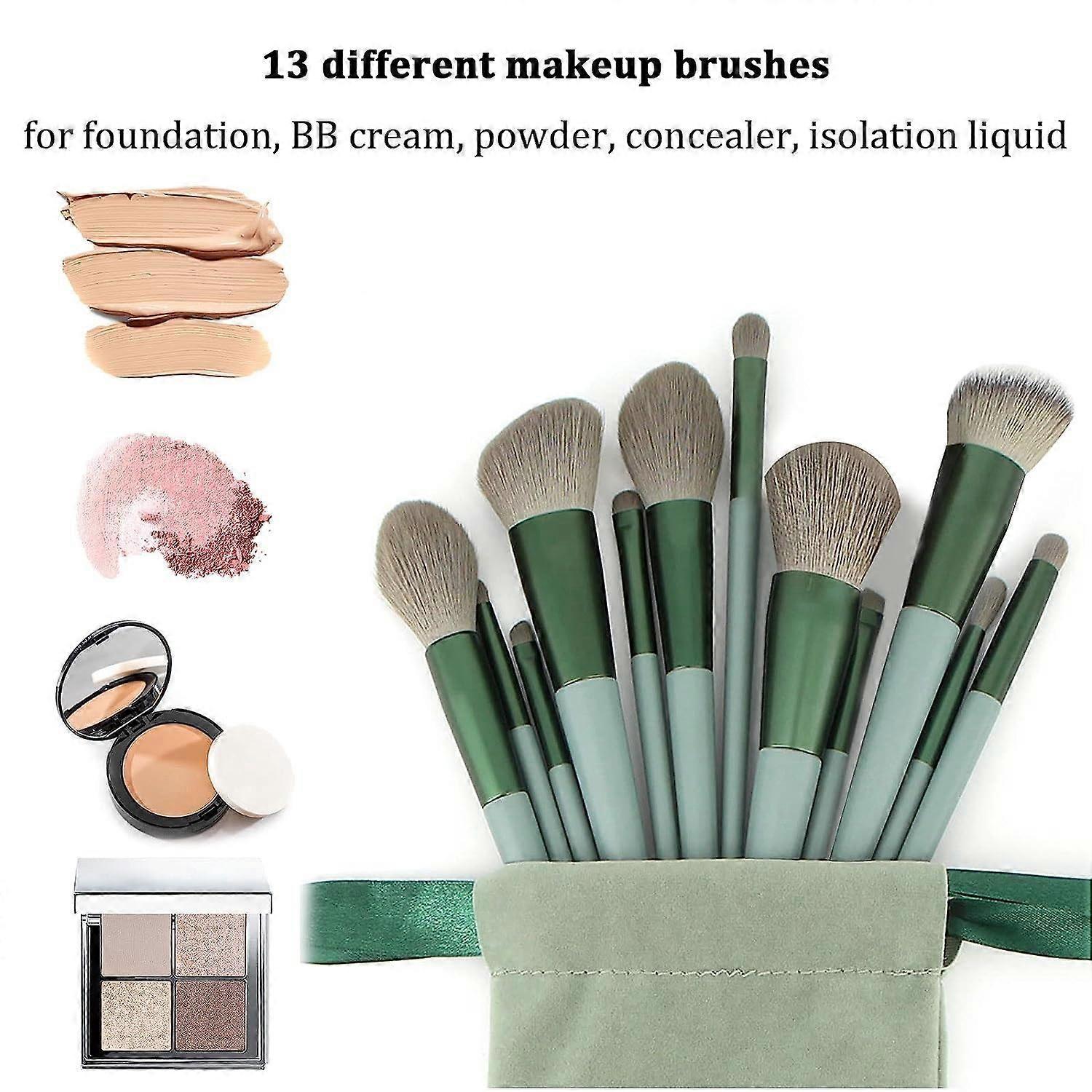 13 Pack Makeup Brushes Set Foundation Brush Eyeshadow Brush Makeup Kit