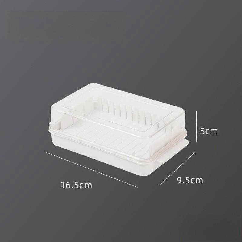 Butter Cutting Storage Box Butter Cutting Preservation Box Sealed Rectangular Storage Box