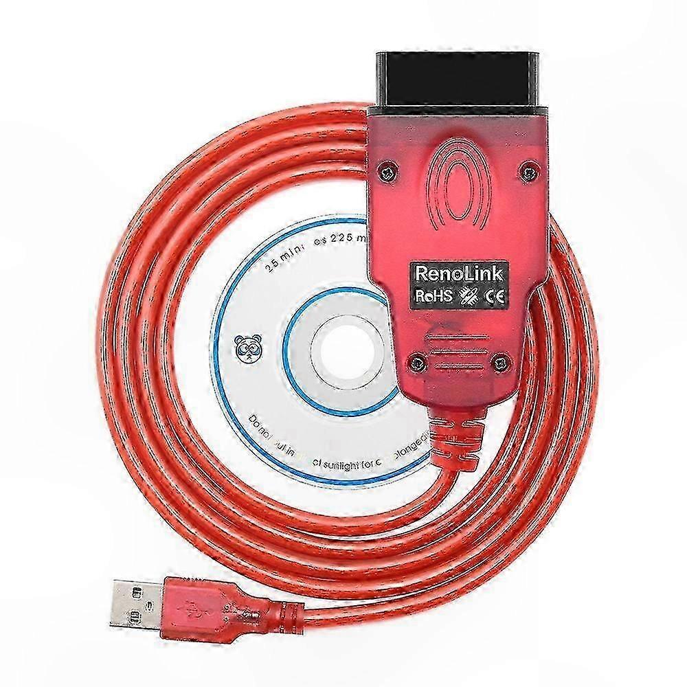 Renault Renolink V2.10 OBD2 Scanner: ECU/ECM Programming, Car Diagnostic & UCH Key Programming Tool