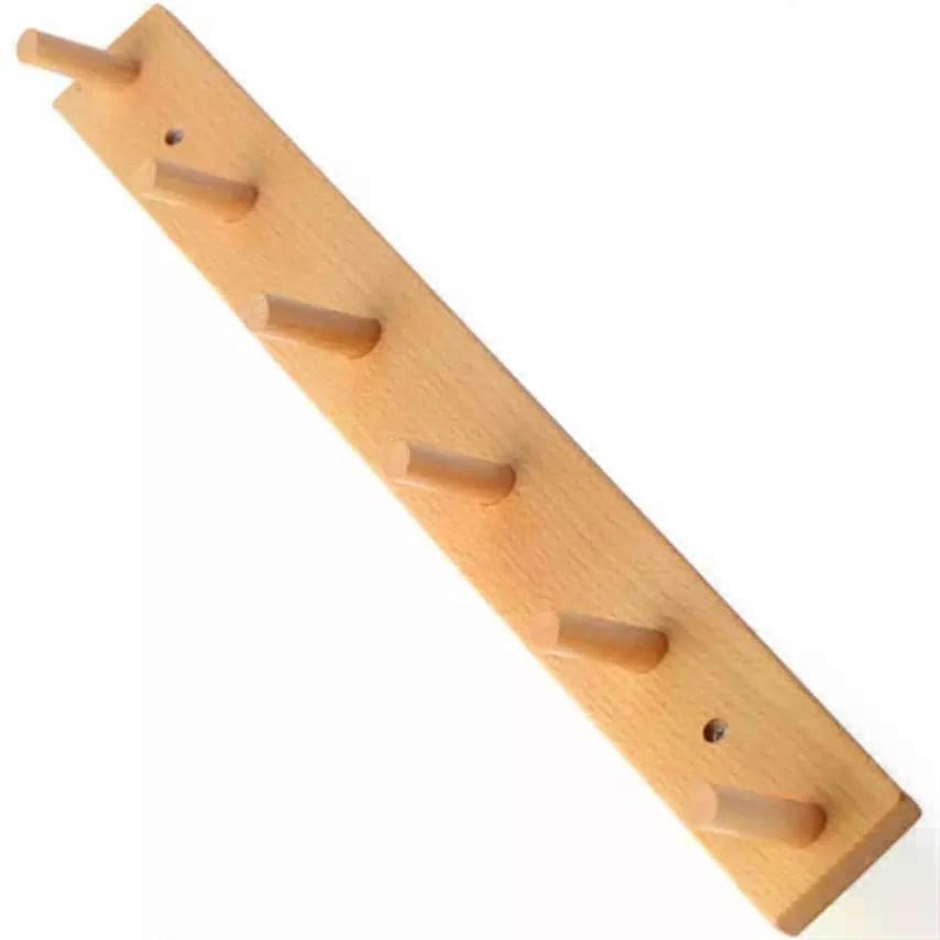 Wall Hook Rack, Punch Free Clothes Hanger for Entryway