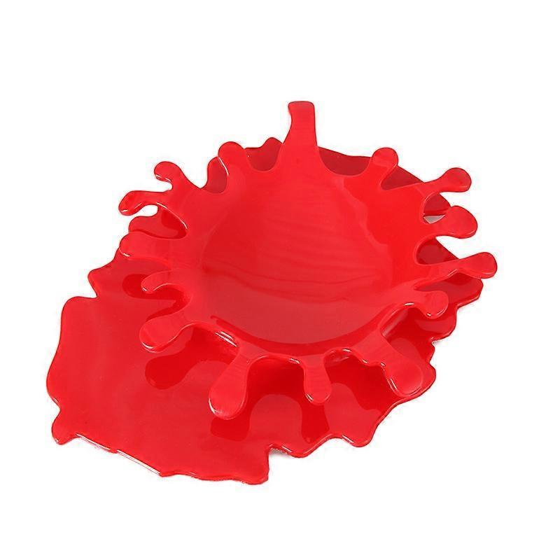 Red Ketchup Spoon Rest Flexible Heatproof