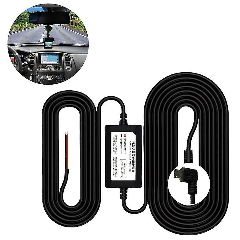 Dash Cam Wire Kit Micro/mini Usb Wire Kit 12v-30v To 5v Car Dash Camera Charr Cord