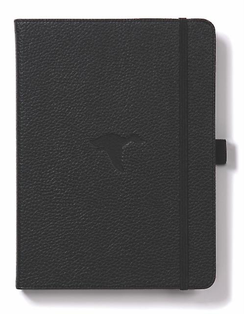 Dingbats A5 Wildlife black Duck Notebook gefüttert