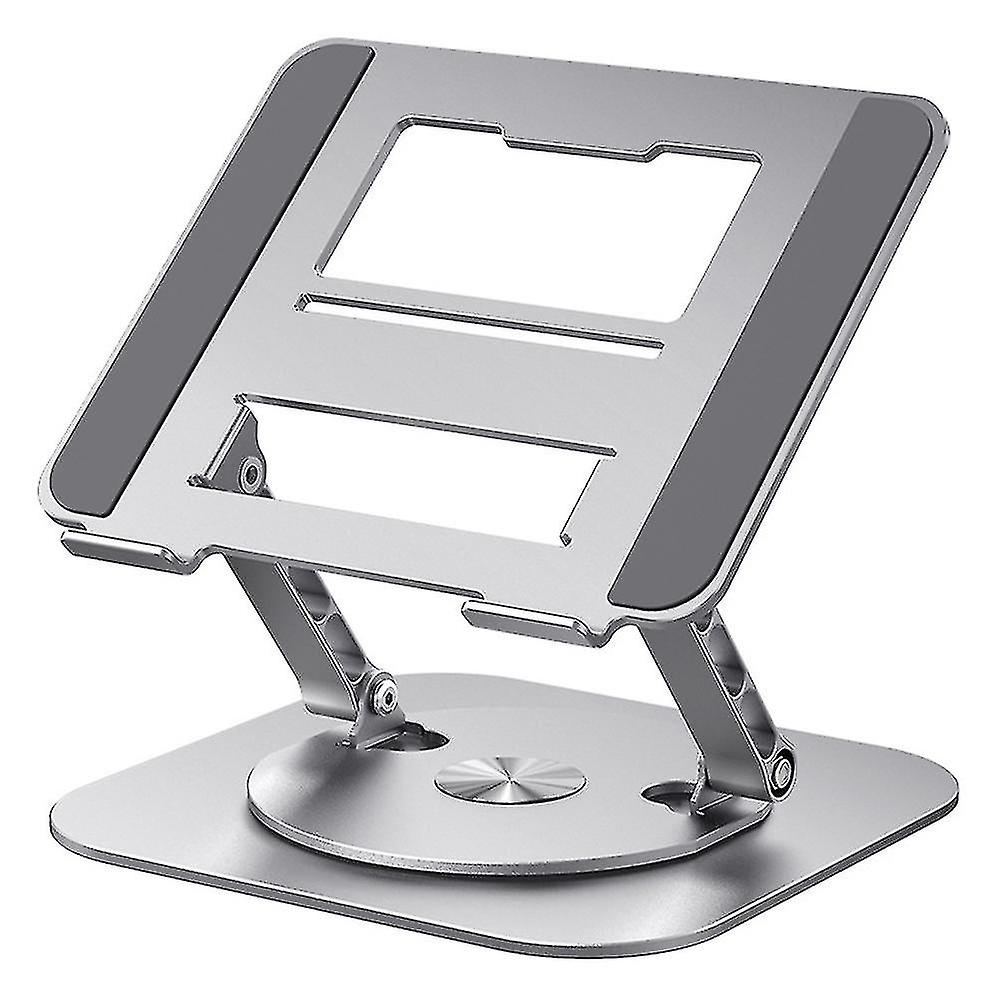 Laptops Stand Aluminum Alloy Rotating Bracket 360 Multi Angle Stand With Heat Vent Foldable Tablet Support Stand