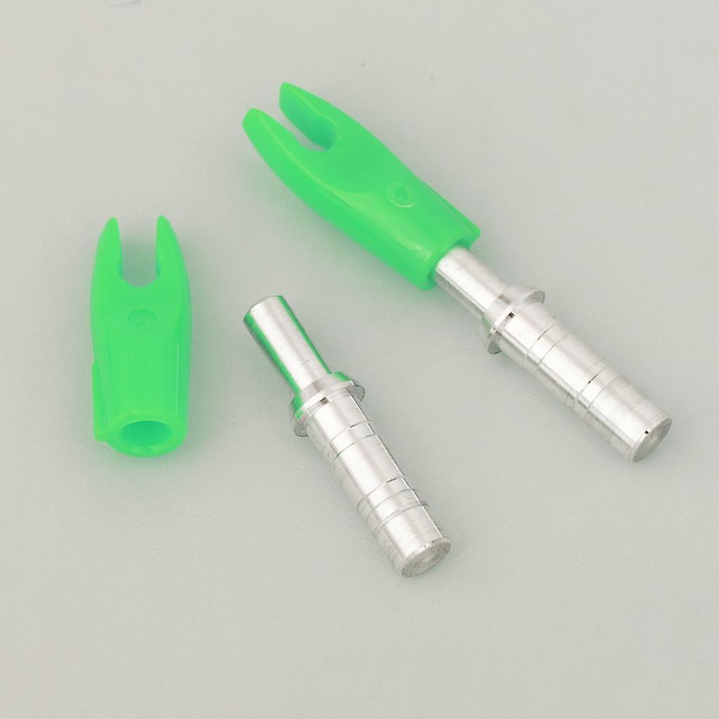 Inserti Per Frecce 4.2 Mm – Nock Push-in Plastica – Tiro Con L’arco Caccia (Wo Soujier)