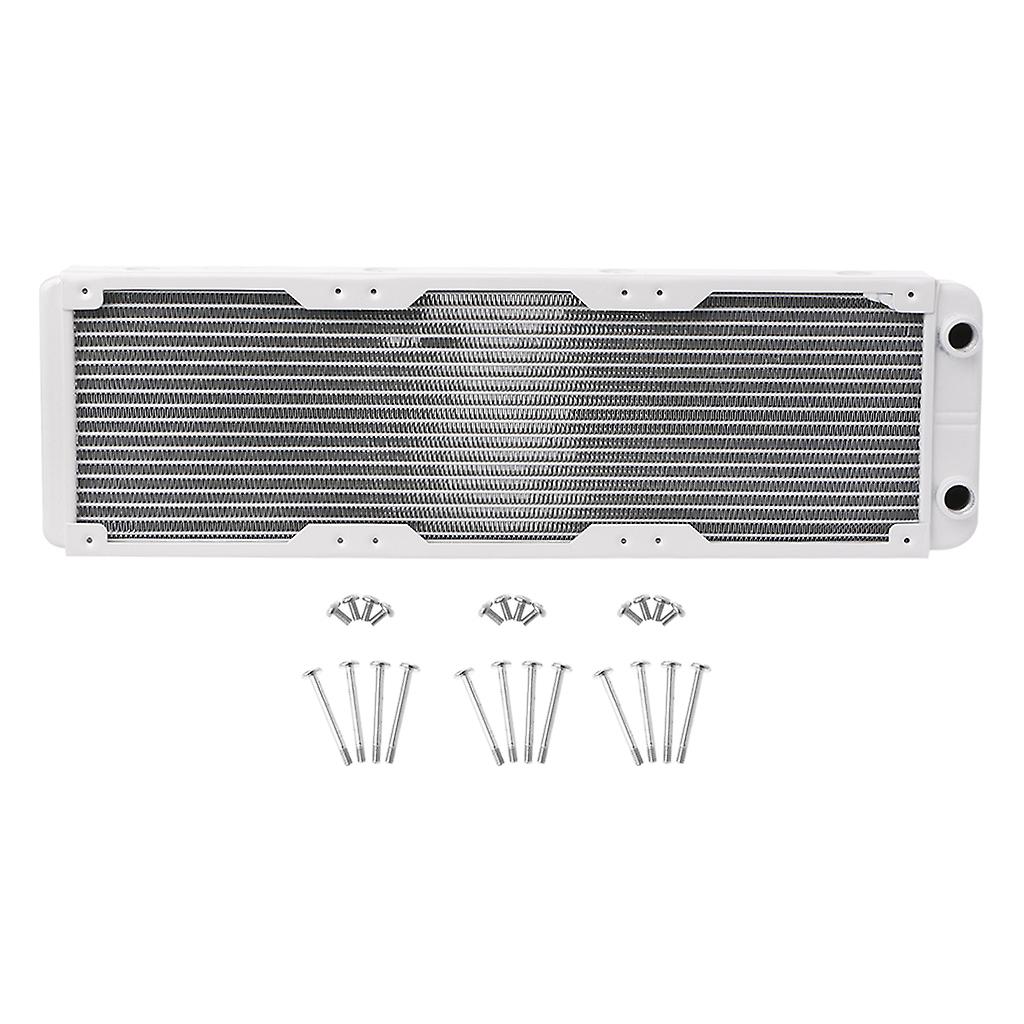 360mm aluminium computer radiator vandkøler 18 rør CPU køleplade veksler