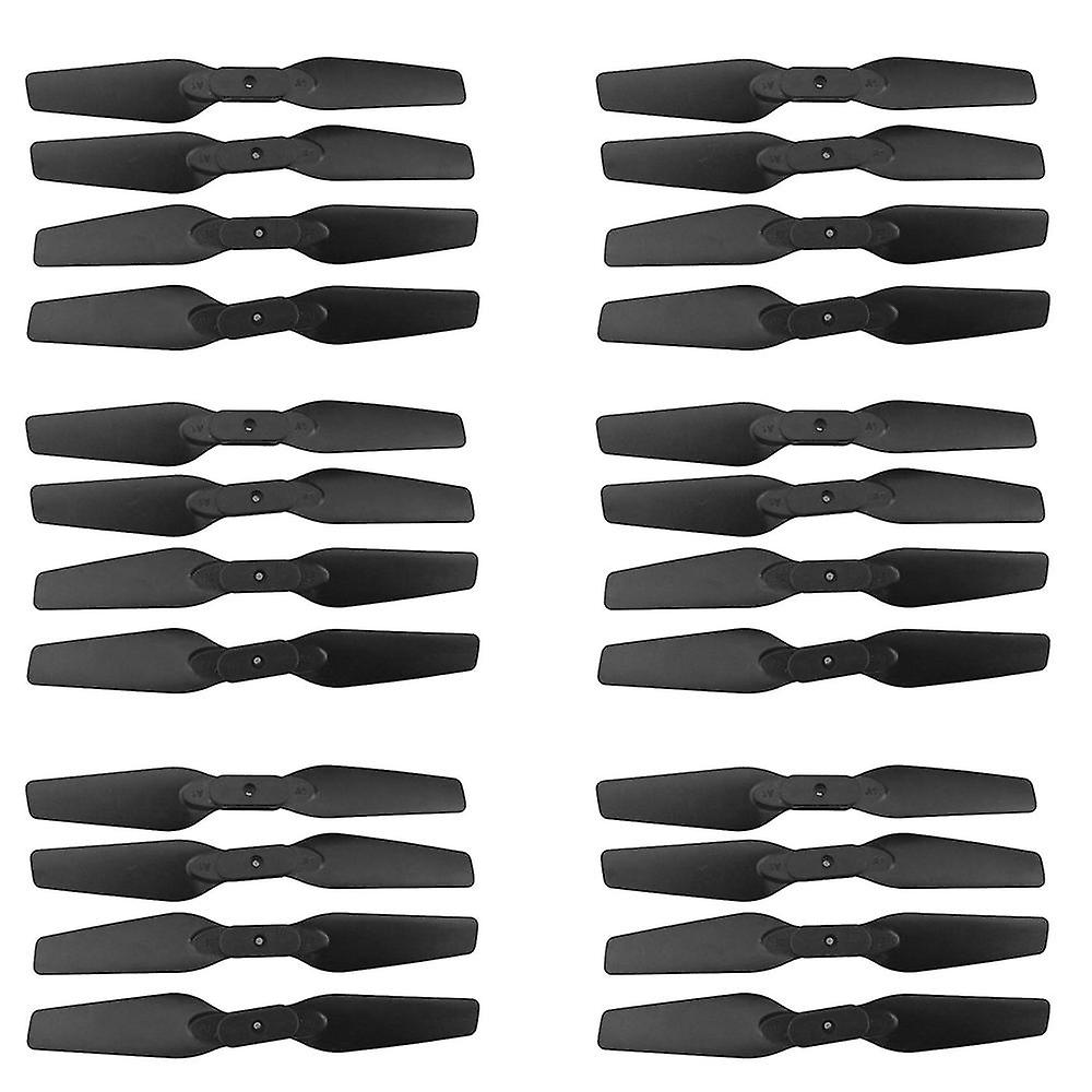 24pcs Rc Drone Quick-release Propellers Paddle pour E525 E58 Drone