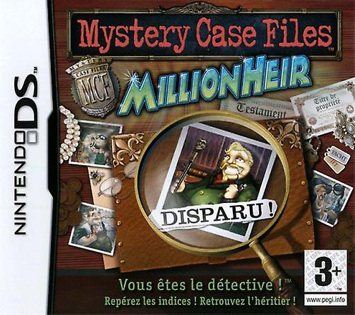 Mystery case Files Millionheir - NDS - PAL - New & Sealed