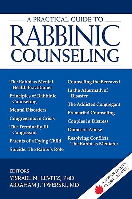 A Practical Guide To Rabbinic Counseling Paperback Book