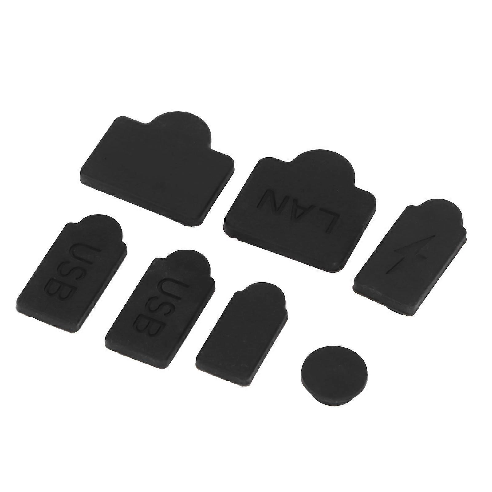 Silicone Dust Proof Plug Set Anti Dust Protector Cover for PS5 Host Game Accessories