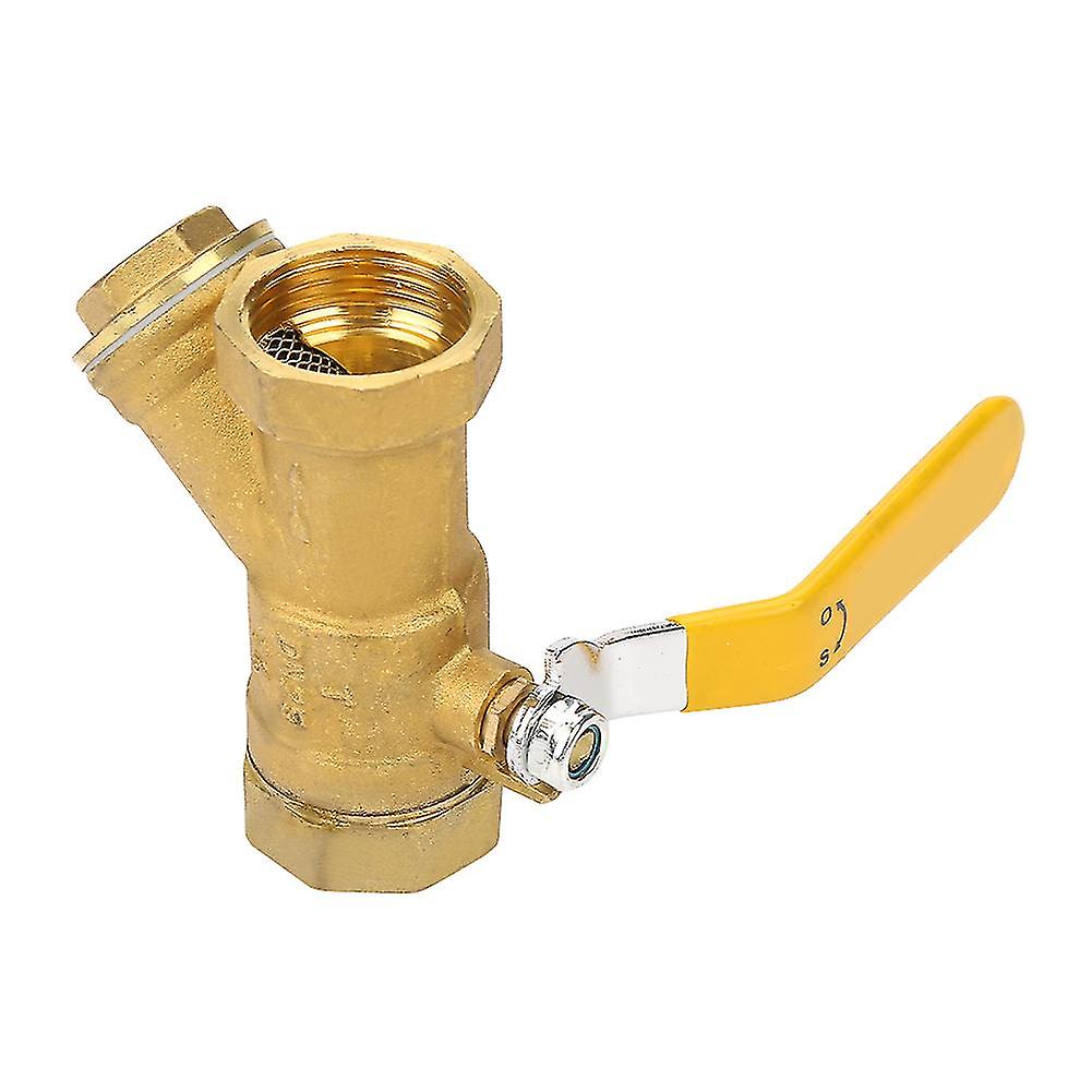 Robinet à boisseau sphérique en laiton de type Y, filetage femelle 1" BSP DN25, pour eau, gaz, pétrole