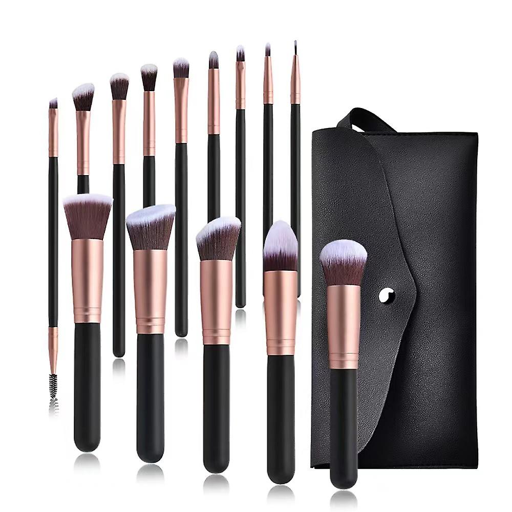 14pcs Professional Cosmetic Makeup Brush Set Eyeshadow Foundation Brushes