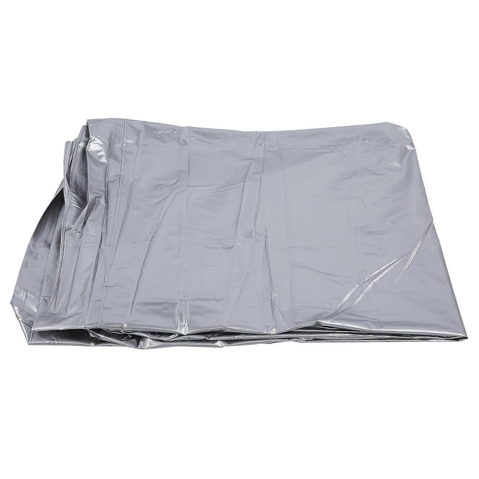 Outdoor 9ft Billiard Table Cover, Waterproof Dustproof Silver