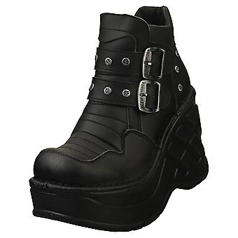 New Rock Rock Punk Gothic Hashtag Vegan Womens Platform...