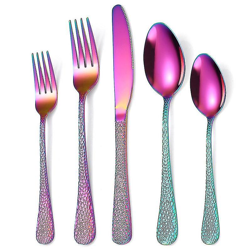 Set Posate 4 Pezzi Acciaio Inox Per 4 Persone