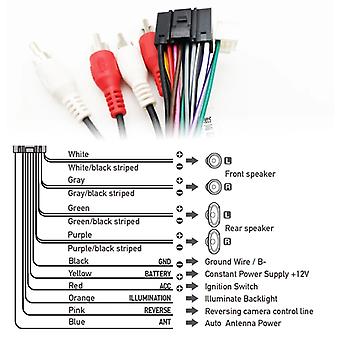 Cablaggio Android Auto Con Decoder Canbus 16 Pin – Compatibile Fiat Doblò, Punto, Uno, 500 E Lancia Delta, Adattatore ISO