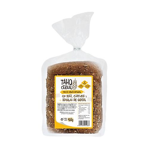 Whole wheat bread with corn, turmeric and sunflower seeds 400 g