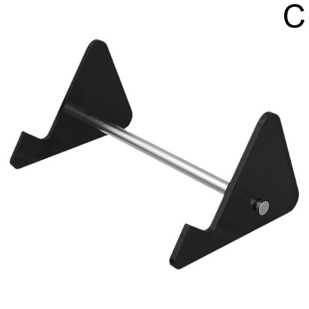 Espositore a 2 livelli in acrilico trasparente, moderno, con piedistallo, per vetrina