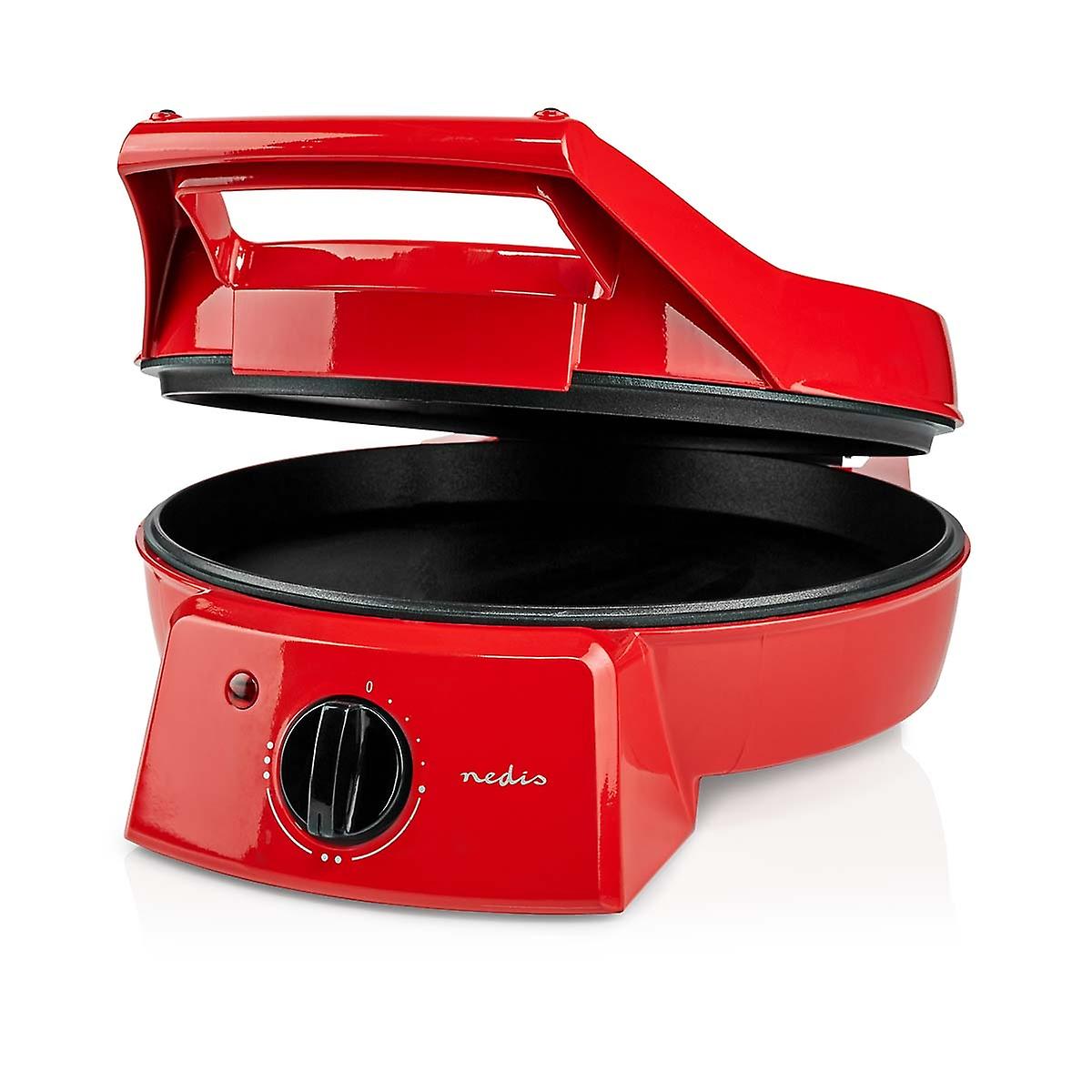 Pizza Iron and Grill | 30 cm | Adjustable Temperature Control | 1800 W