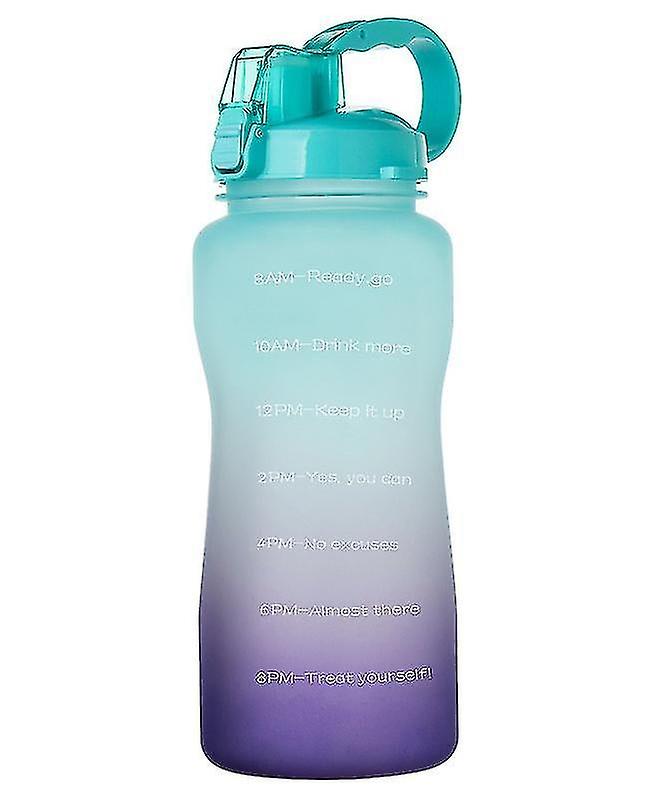 Lohill 2000mlモチベーション屋外ウォーターボトル(タイムマーカーとストローリークプルーフボトル付き)