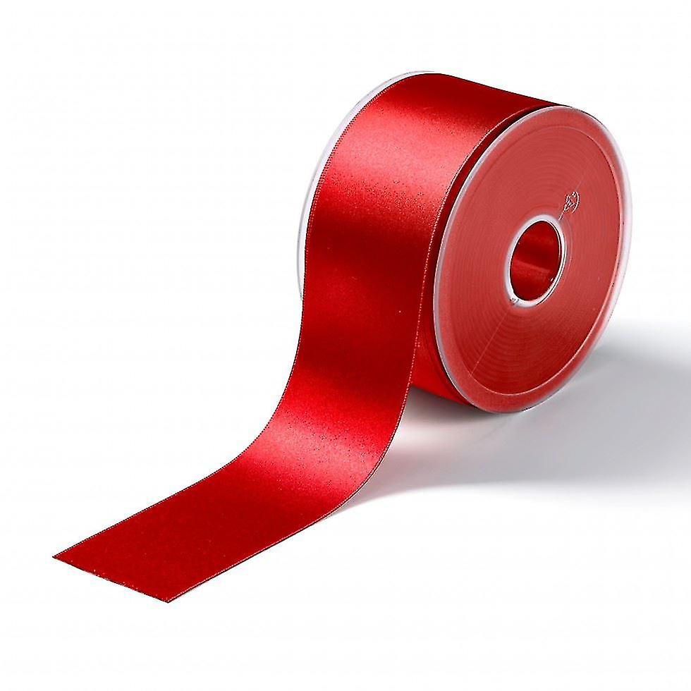 50mm Prym Sateng Ribbon Rød - per meter