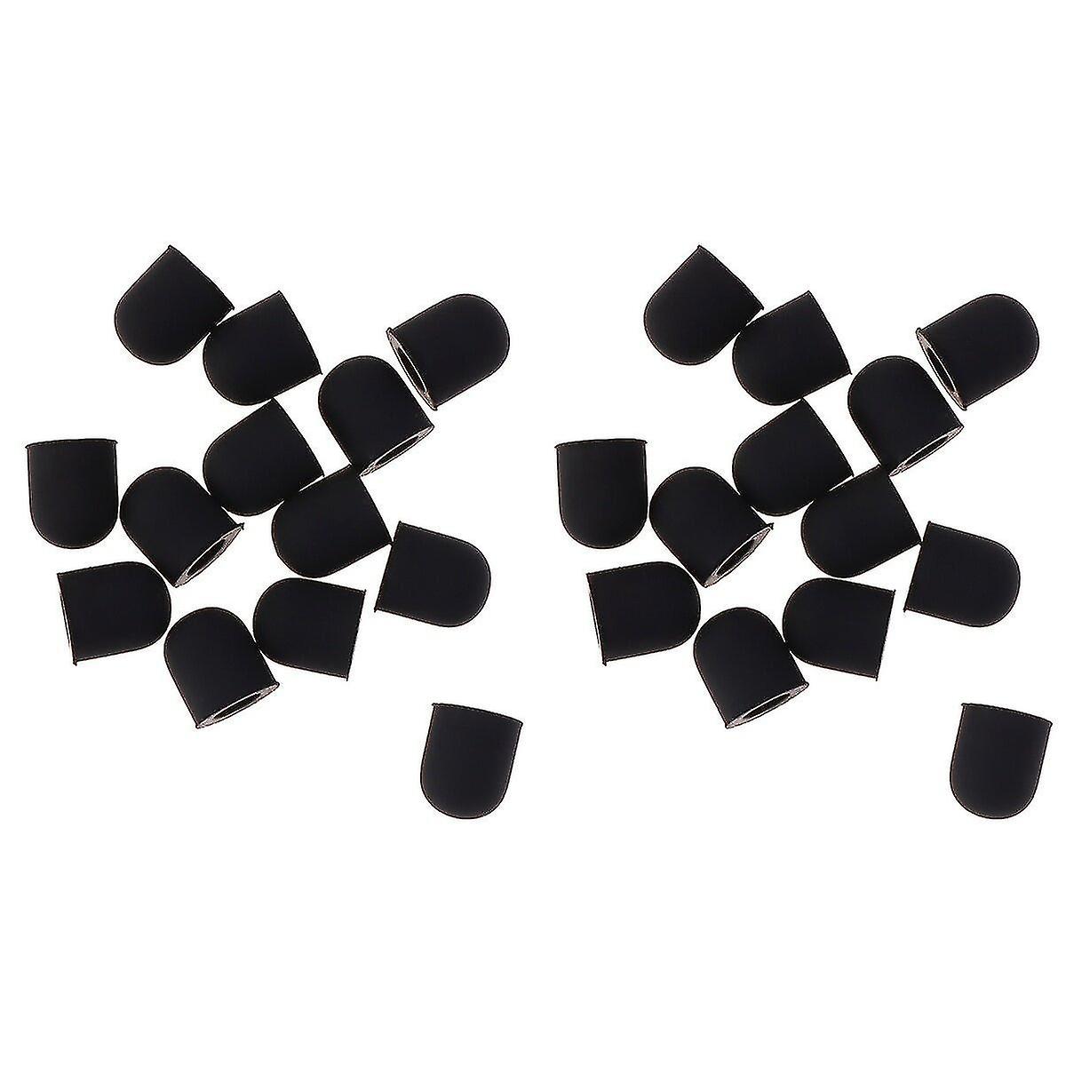 75 Pcs Remplacement Stylus Tips Remplacement Silicone Nib Cover pour Touch Pencil Stylus Touchscreen Pen(stylo exclu)