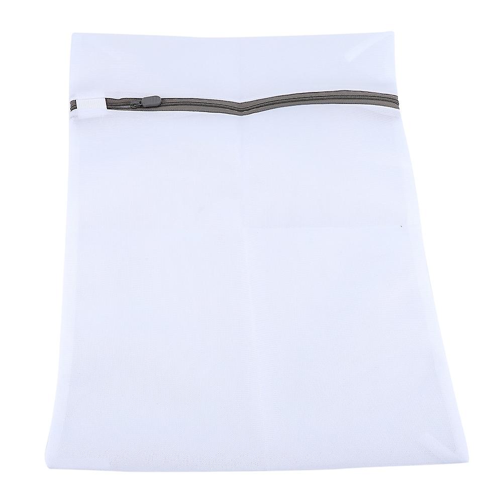 Mesh Laundry Bag with Zipper for Stocking Bra Underwear in Washing Machine(A)
