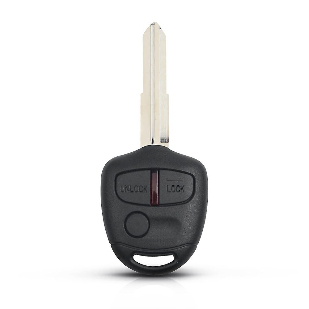 Car Modified Flip Remote Key Shell Case 2/3 Button For Mitsubishi Lancer EX Evolution Grandis Outlander Right/Left Blade
