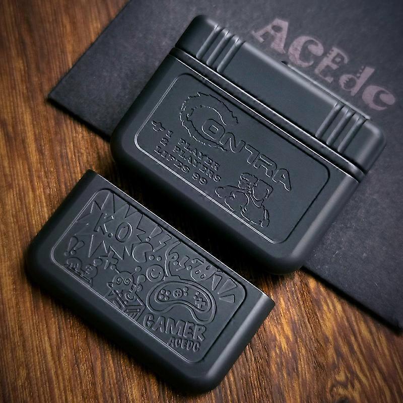 Ac3 En 1 Jeu Cassette Push Card Acslap Coin Fingertip Gyro Gamer Métal Décompression Jouet Push Egg