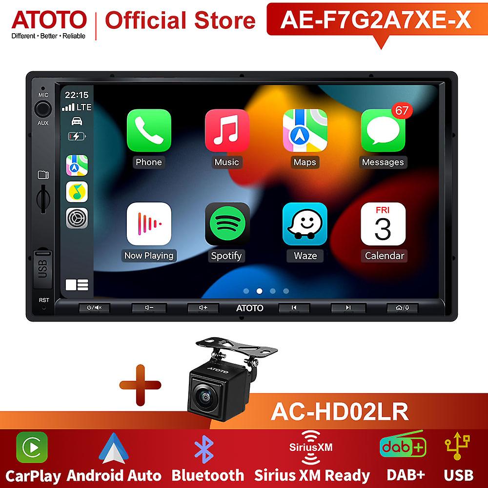 Atoto Car Radio 2 Din Android Carplay Screen 7 Inch Bluetooth Linux Siriusxm Dab Car Stereo Receiver Multimedia Playe Usb Wifi