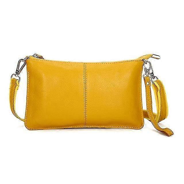 Echtes Rindsleder Messenger Bag Schulter