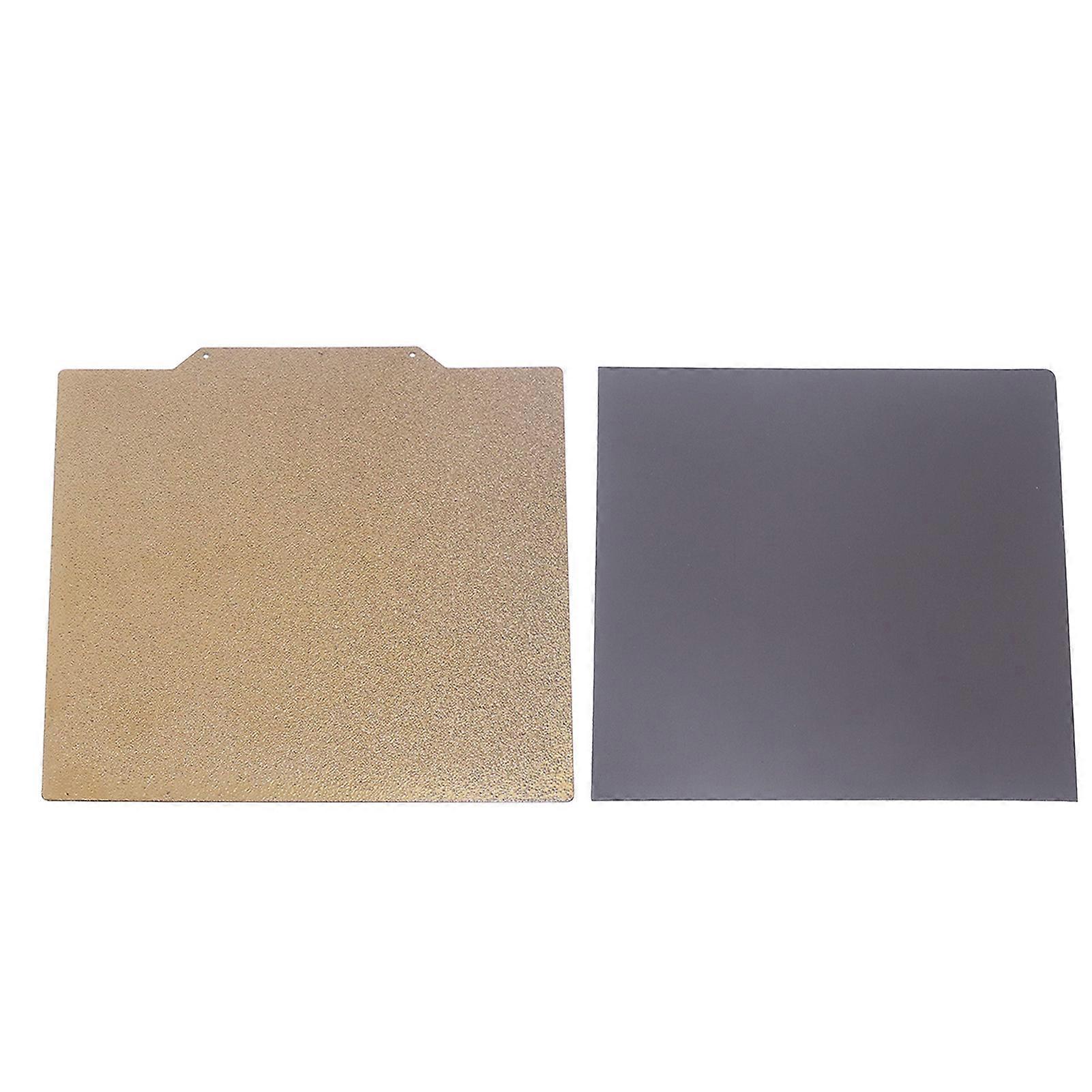 Doppelseitiges strukturiertes PEI-Blech 355 mm x 355 mm mit flexibler Federstahl-Bauplatte für Vorn 2.4 350 Build 3D-Drucker