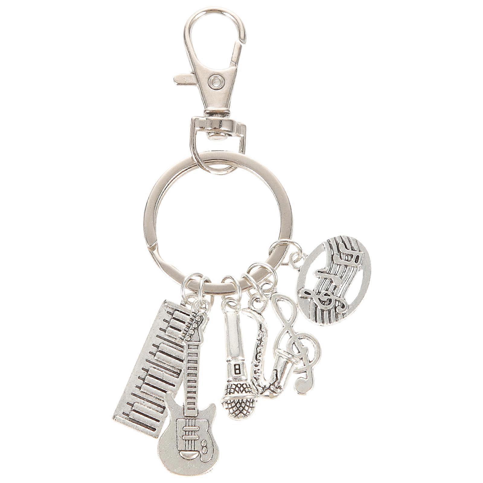 Music Themed Key Chain Music Style Key Chain Ornament Key Chain Decoration