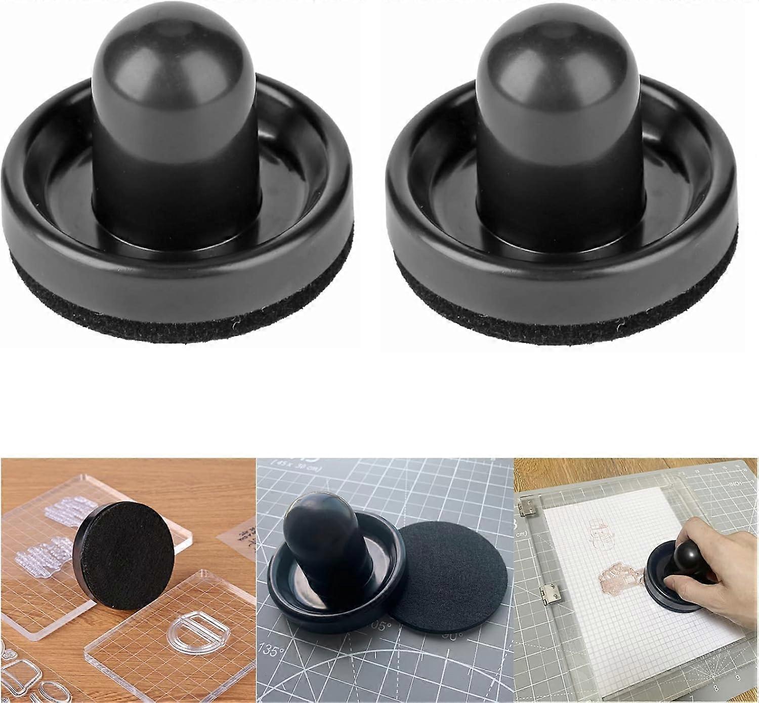 Rubber Stamp Pressure Tool for DIY Scrapbooking Crafts Stamp Embossing Tool,Precision Stamp Press Stamp Positioning