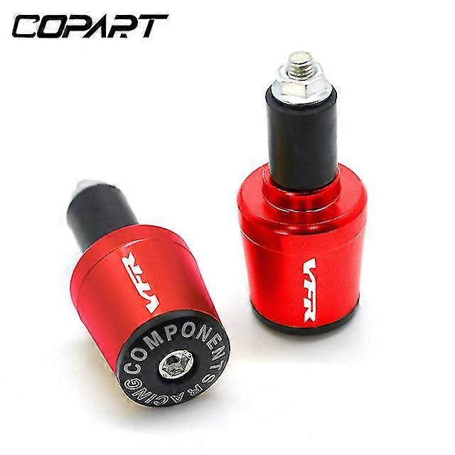 For Honda Vfr400 Nc30 Vfr750 Vfr800/f Vfr 800 Vfr1200/f Motorcycle Cnc 7/822mm Handlebar Grips Handle Bar Cap End Plugs