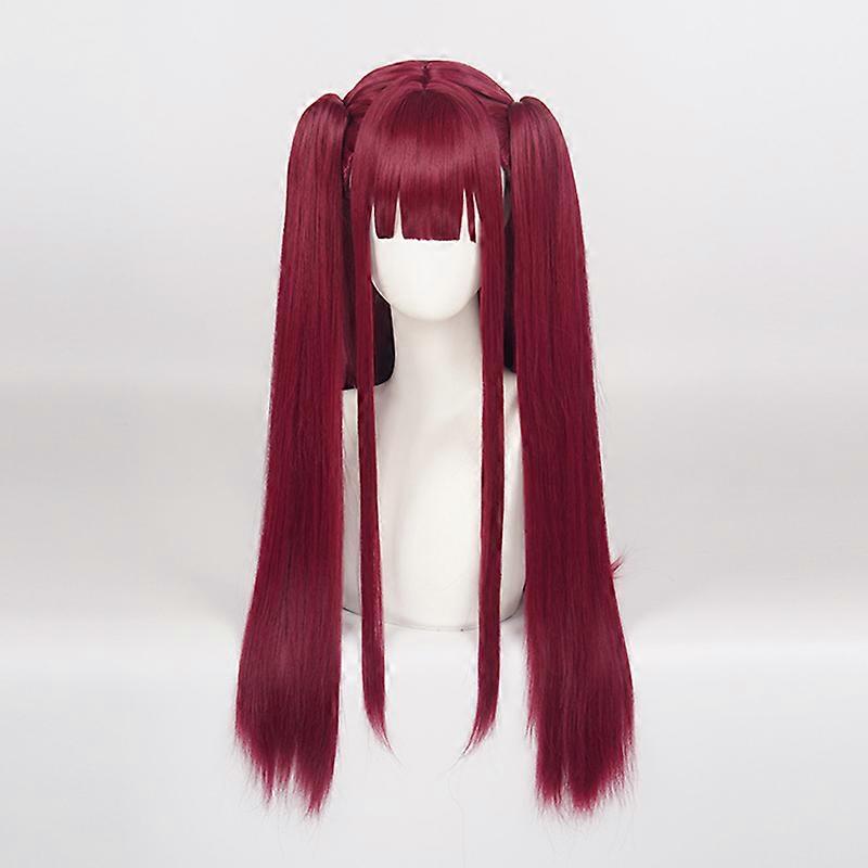 Rizu Kyun Cosplay Wig Marin Kitagawa Wig My Dress Up Darling Little Devil  Dark Red Heat Resistant Synthetic Hair Wigs + Wigcap | Fruugo UK