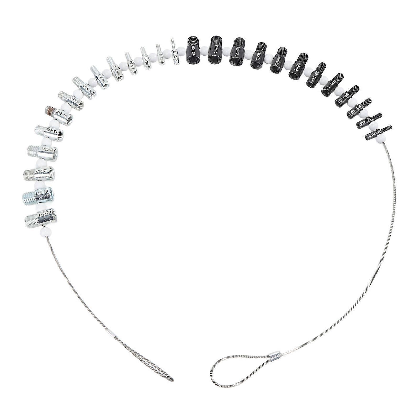 Nut And Bolt Thread Checker 12 Metric Size High Accuracy Thread Identifier Gauges For Checking Fixed Bolt Threaded Hole