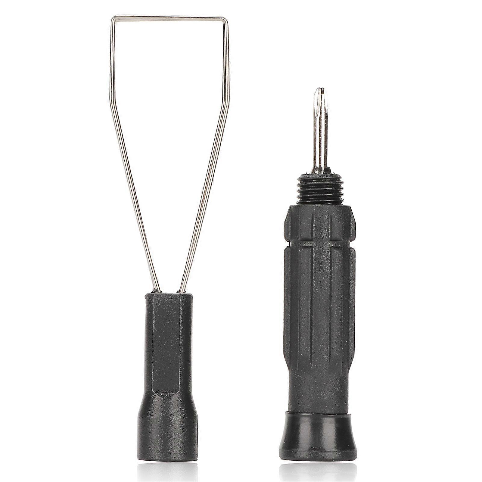 Keycap Puller Black Mechanical Keyboard Wire Key Puller Keycap Switch Removal Cleaning Tool with Screwdriver