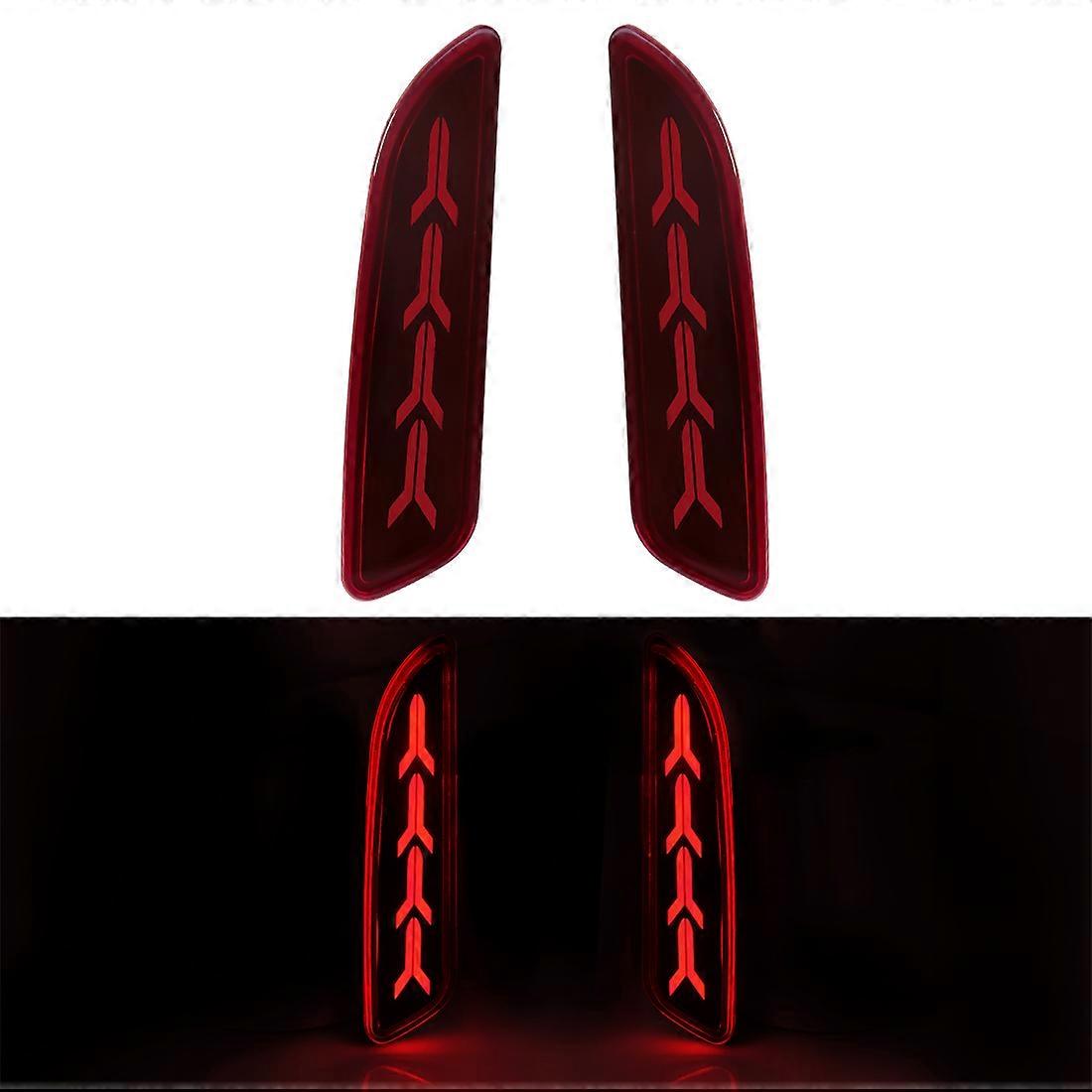 LED Rear Bumper Reflector Light For Toyota Corolla Cross 2020 2022 Car Strop Brake Warning Start-up Dynamic Turn Signal Lamp 12V