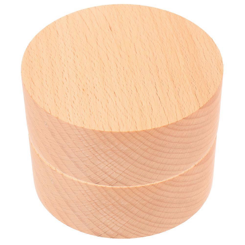 DIY Musical Box Rotatable Base Round Music Box Base Rotating Musical Box Base