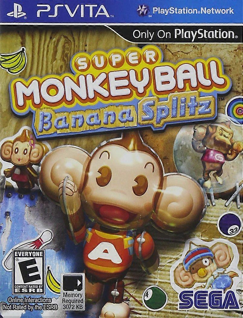 Super Monkey Ball Banana Splitz -  - PAL - New & Sealed