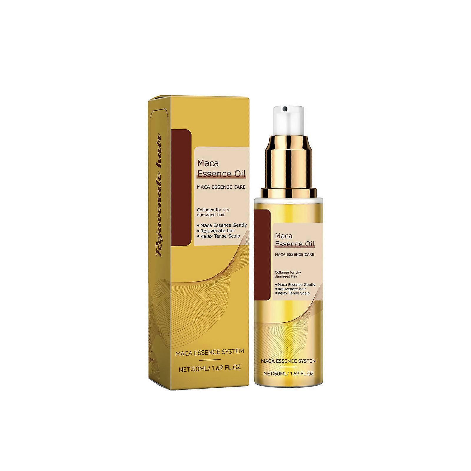 Aceite Esencial de Maca Para Cabello Seco Dañado 50ml