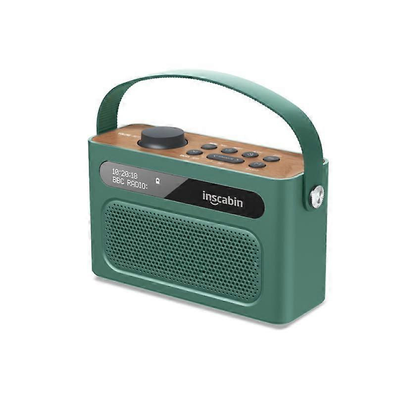 Inscabin M60II Stereo DAB Radio Portable Wireless Speaker with Bluetooth FM/Beautiful design/Rechargable Battery