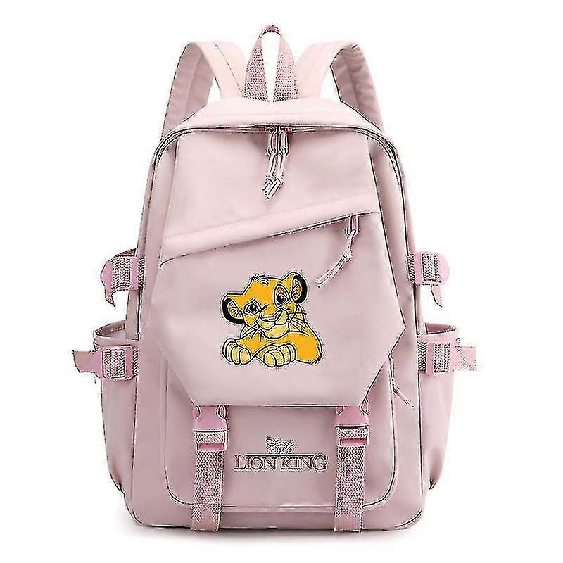 Lejonkungen Simba Pojkar Flickor Barn Skolboksväskor Kvinnor Väska Tonåringar Reseryggsäck Mochila Escolar