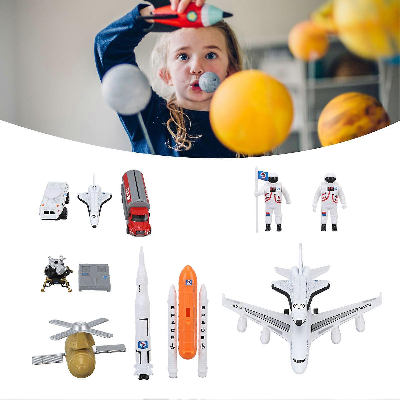 Alloy space shuttle set combination Carrier launch rocket model toy space shuttle and rocket set combination